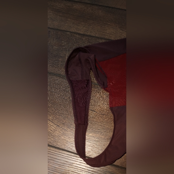 Parade Maroon/Orange/Wine Red Bodysuit Size Small - Picture 8 of 8